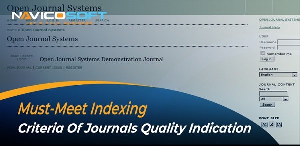 indexing criteria of journals