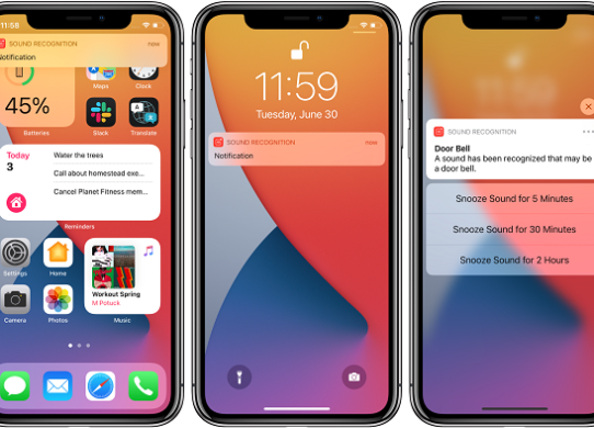 iphone sound recognition