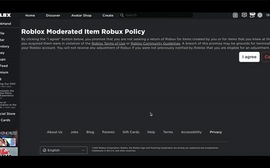 Robloxmoderated Item Robux Policy