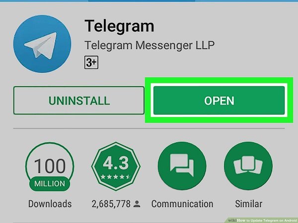 Telegram Update On Android