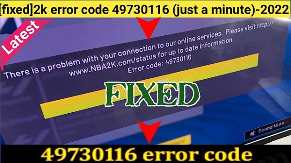49730116 Error Code