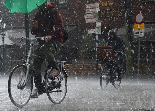 Ride An E-bike In The Rain