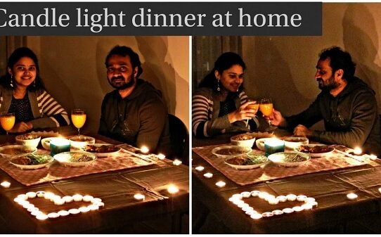 Home Candle Light Dinner