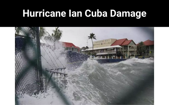 Hurricane Ian Cuba Damage
