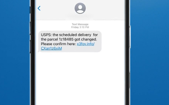 Postal Notice Text Scam