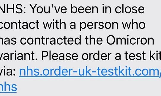 07511181924 NHS Test Kit