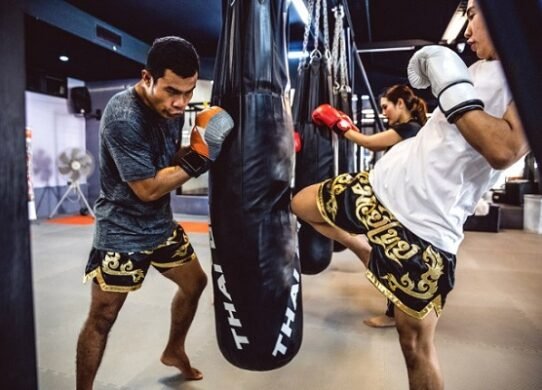 Muay Thai Training at Phuket in Thailand for Improved flexibility!