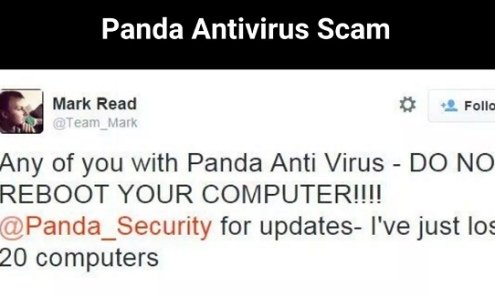 Panda Antivirus Scam