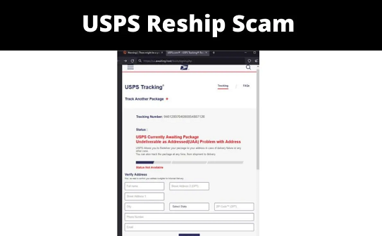 USPS Reship Scam