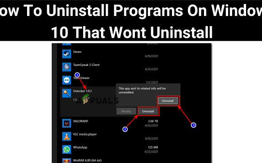 How To Uninstall Programs On Windows 10 That Wont Uninstall