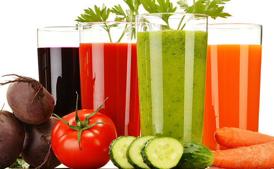 vegetable juices for weight