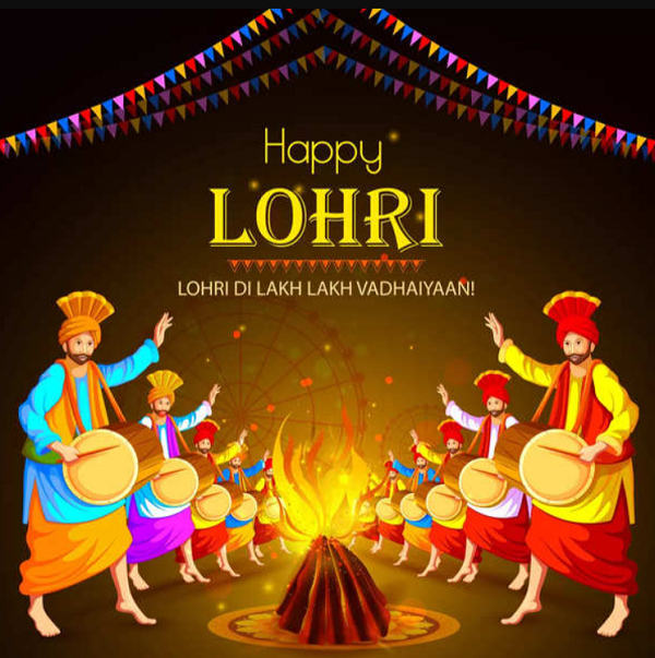 Enjoy The Lohri Festival