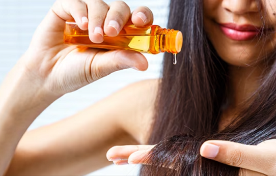 Oiling Hair During Monsoon